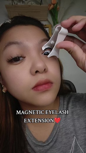 WANT THIS? GO TO MY SHOWCASE🥰 Love this magnetic eyelash🥰😍 LITTLE DEVILLLLL❤️ #magneteyelash #magneticeyelash #magneticeyelashes #eyelashextensions #diyeyelashextensions