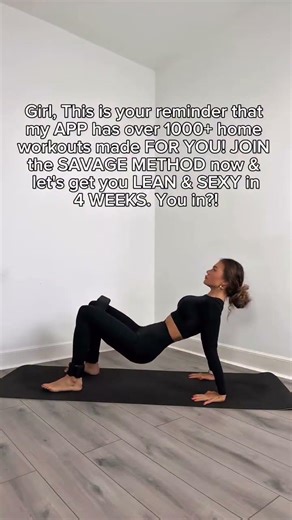 COMMENT “SAVAGE” if you want a program that’s NEVER BORING and ALWAYS WORKS 🔥 Every workout inside