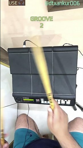 Yamaha DTX Multi12 DUGI GHATAM Patch Full Build-Up | Left-Hand Steady Groove + Right-Hand Layering