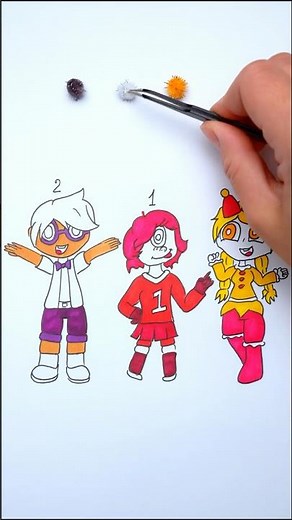 Numberblocks Human 1 to 3 Easy Drawing #art #numberblocks