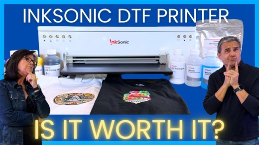 Unboxing the InkSonic C13A – My First DTF Prints Were Insane!