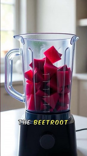 How To Make This Fresh Beetroot Juice in 2 Minutes
