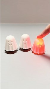 3D Printed Light-Up Ghost Fidget