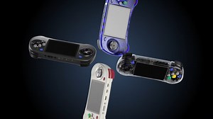 This Android-powered retro handheld gives us major Sega Genesis vibes