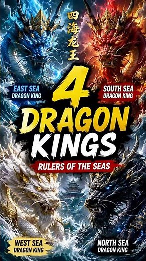 The Four Dragon Kings of China