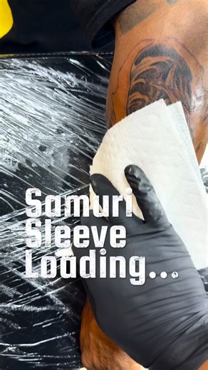 Samuri sleeve work in progress. | Sean Marshall