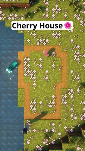 Cherry House Minecraft Build Ideas