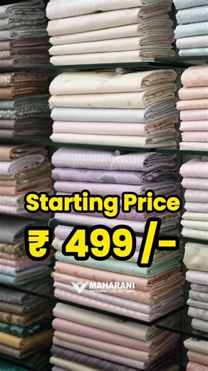 Maharani Wedding Collections on Instagram: "Starting from just ₹499/-, discover our pastel saree collections at Maharani Wedding Collections ✨ Net, organza, fancy sarees, art silk, semi silk, tussar and cotton sarees – with handwork, beadswork and sequin details. A wide variety for youngsters, mothers and grandparents. 📍 Visit us at Maharani Wedding Collections, Thodupuzha. ₹499 sarees | Pastel sarees | Net sarees | Organza sarees | Fancy sarees | Semi silk sarees | Cotton sarees"