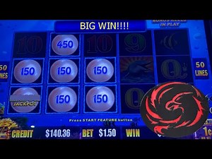 Major Jackpot @ $1.50 bet!! Winning at Kickapoo Lucky Eagle Casino!