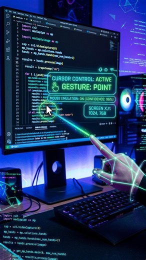 I Control My Computer With Hand Gestures 🤯