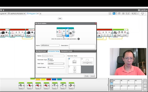 LEGO EV3 自定义程序块 函数