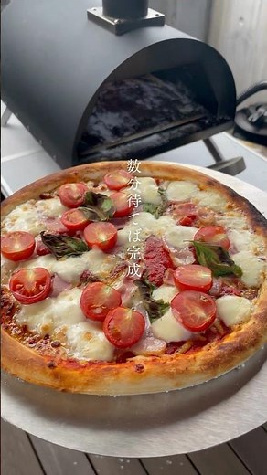 【ペレットで焼く】ピザ専用窯『KABUTO』でピザ焼きに挑戦！【キャンプ飯】