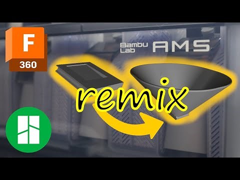 Remix in Fusion 360 | Bambu Labs AMS Desiccant Funnel