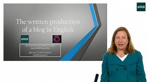 Writing a blog in English