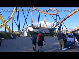 Dominator Off-Ride Footage | Massive Floorless Coaster at KD