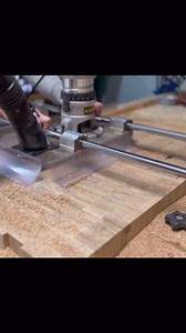 Using the @craftedelementsco router sled to flatten a white oak board! Video from @winevalleywoodworks #butcherblock #charcuterie #charcuterieboard #choppingboard #cuttingboard #diywoodworking #functionalart #handmade #homedecor #kitchendecor #popularwoodworking #servingtray #usamade #woodcraft #woodwork #woodworker #woodworking #newberg #newbergoregon #craftedelements #short #shorts #shortsvideo #shortvideo #shortfeed #shortsfeed #shortviral #shortsviral #fyp #foryourpage | Crafted Elements