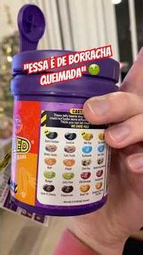 PROVAMOS AS BALINHAS BEAN BOOZLED 🍬😵🤮