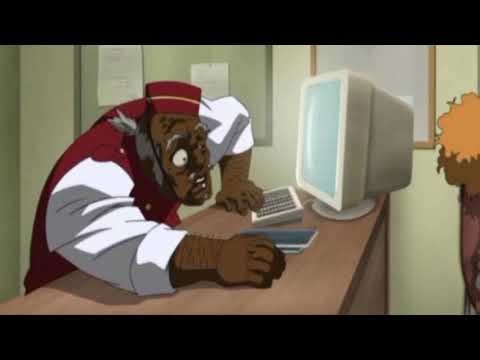 One hour of silence occasionally broken by the Uncle Ruckus theme / sound effect