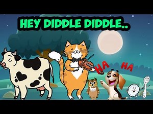 Hey Diddle Diddle|Nursery Rhymes|Kids Rhymes|English Rhymes|Kids Songs|Watch and Learn