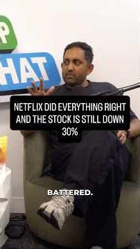 Why is Netflix stock crashing 👀