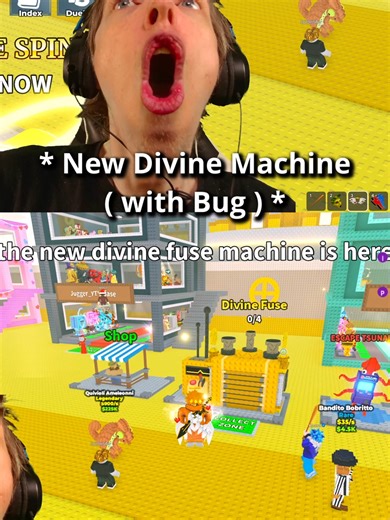 New Divine Machine in Admin Event Fusion in Roblox