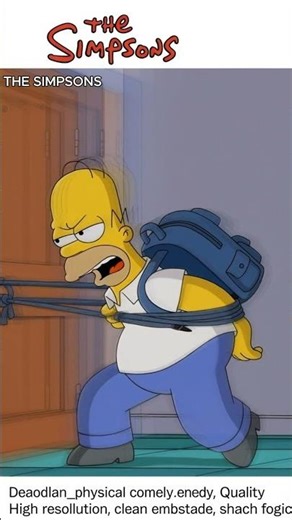 Homer Simpson s Smooth Exist Goes Wrong #simpsons
