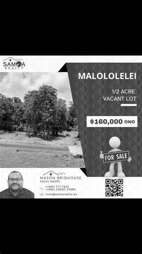📍 Malololelei hills hit different 💥 1/2 acre vacant lot for SALE! WST $160,000 or nearest offer. Contact us on 685 24842 or home@samoarealty.ws to book a viewing #landforsale #malololelei #seasonalstream #samoarealty #letustakeyouhome | Samoa Realty