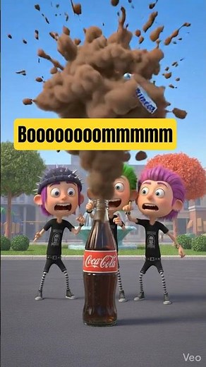 Mentos Coke Rocket Actually Flew #experiment #satisfying
