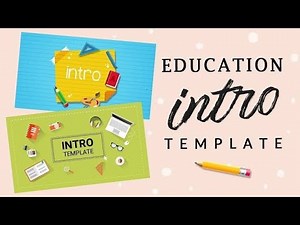 Top 10 Copyright Free Educational intro Template Without Text | Creative commons intro