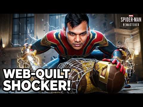 Choked SO HARD Against Shocker 😭 But This Ending (Spider-Man Remastered Boss Fight)