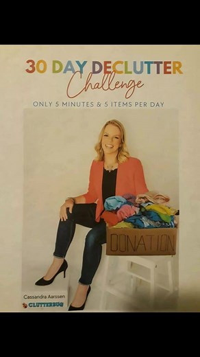 Join in on the fun! 🥳 Do you need to declutter your home? Go to www.Clutterbug.com for information on how to join for FREE! I will be posting daily photos of the items I declutter from my home. #declutter #freedom #clutterfree | Nancy Whelan