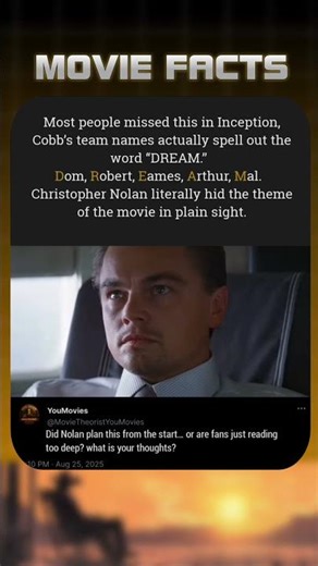 inception movie Theory #3 |YouMovies #shorts #youmovies