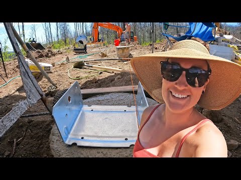 16 x 32 Remote Off Grid Cabin: Foundation Day!