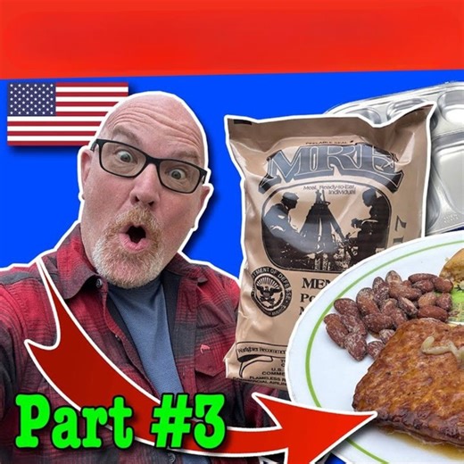 A soldier's diet: 24 hours, only military food