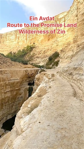 Ein Avdat, Wilderness of Zin, Route to the Promise Land, during the 40 Years of the Israelites in the desert | Visit Israel From Your Home