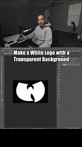 22K views · 353 reactions | Make a White Logo with a Transparent Background in Photoshop. I'm using a Wacom Intuos 4 Medium for my drawing tablet. | Noyse | Facebook