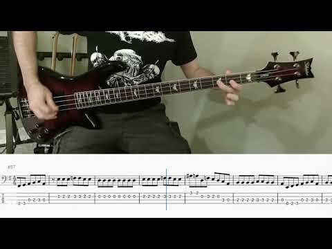 Subhumans - Reality Is Waiting for a Bus (bass cover with tab)