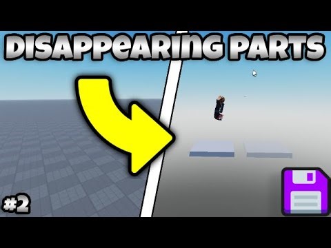HOW TO SCRIPT A DISAPPEARING PART!!! [ROBLOX STUDIO TUTORIAL]