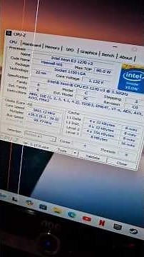 E3 1270 V3 Benchmark CPU-Z, test done for reference #hardware #pcbuild #pcgaming #lga1150