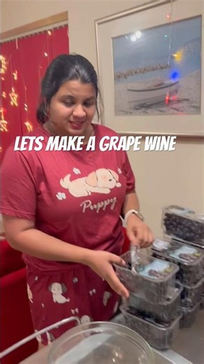 “Homemade Grape Wine | Easy UK Method”#HomeBrewing#WineMaking#YouTubeShorts