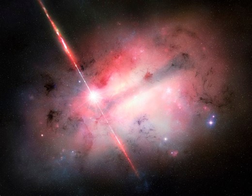 Black hole’s feeding frenzy triggers longest cosmic explosion on record