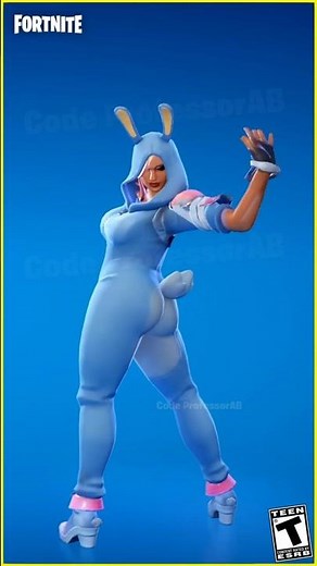 Fortnite Do Your Own Thing Emote Bunny Penny Skin Thicc 🍑😜