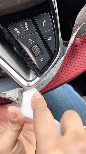 Sewing and Installing a Steering Wheel Cover | Precise, Clean, and Satisfying