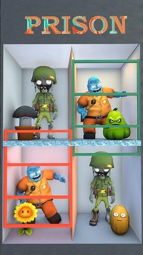 ZOMBIE POLICE TEAM VS ZOMBIE.AI SOLDIER TEAM DANCES BEAUTIFULLY?#trending #zombie #funny #shots