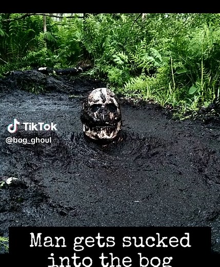 Man Falls into Quicksand During Bog Jumping Adventure