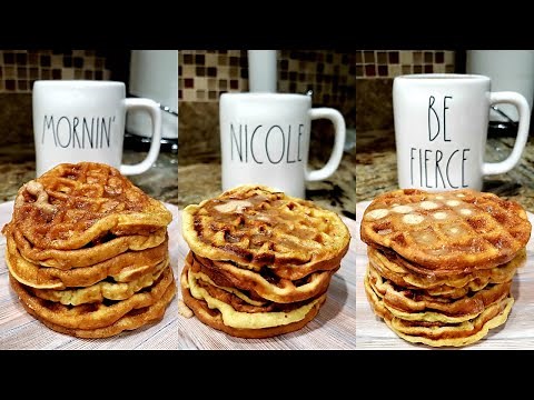 KETO FRENCH TOAST CHAFFLES