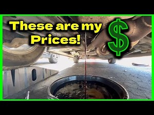 Here’s How Much I Charge for Mobile Oil Changes ‼️ — What I REALLY Charge and Why