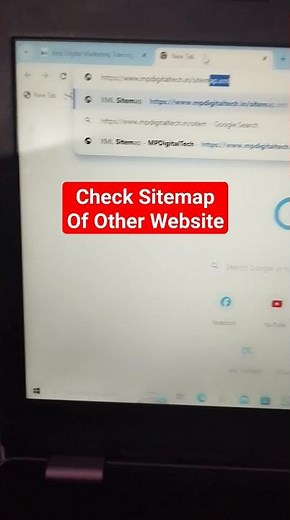 How To Check Sitemap Of Any Website. #shorts #sitemap #sitemapxml #onpageseo #googlesearchconsole