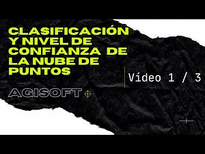 Clasificación y nivel de confianza de la nube de puntos Agisoft Metashape Vídeo 11