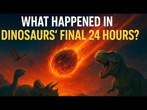 What Happened in Dinosaurs’ Final 24 Hours? 🦖💥 The Day Earth Changed Forever